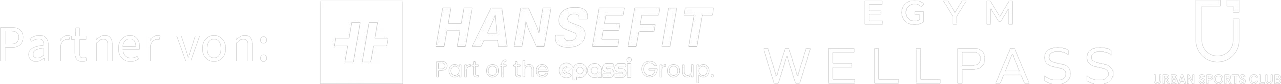Partner von Hansefit, EGYM Wellpass und Urban Sports Club